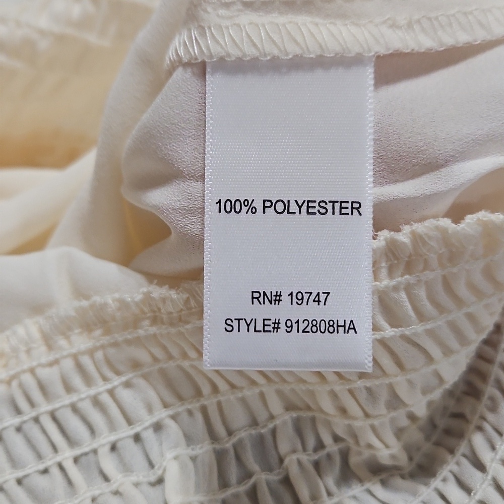 Counterparts Cream Ruffle Blouse - Picture 11 of 11